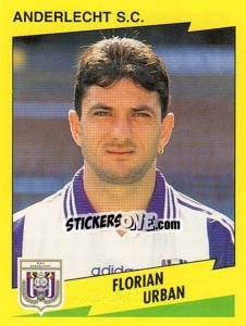 Sticker Florian Urban - Football Belgium 1997-1998 n. 35 - Panini