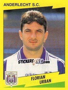 Figurina Florian Urban - Football Belgium 1997-1998 - Panini