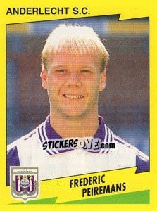 Cromo Frederic Pieremans - Football Belgium 1997-1998 - Panini