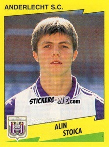 Sticker Alan Stioca - Football Belgium 1997-1998 - Panini