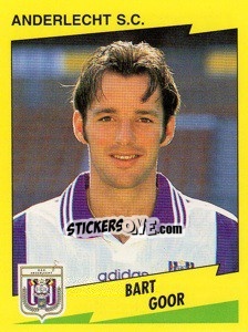 Sticker Bart Goor - Football Belgium 1997-1998 - Panini