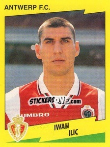 Figurina Iwan Ilic - Football Belgium 1997-1998 - Panini