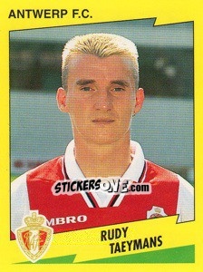 Sticker Rudy Taeymans - Football Belgium 1997-1998 n. 54 - Panini