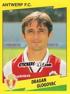 Sticker Dragan Glogovac - Football Belgium 1997-1998 n. 57 - Panini