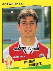 Sticker William Verbeeck