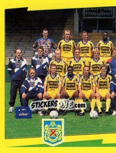 Sticker Equipe - Football Belgium 1997-1998 - Panini