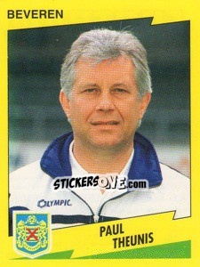 Sticker Paul Theunis (entraineur) - Football Belgium 1997-1998 - Panini