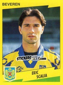 Figurina Eric Scalia - Football Belgium 1997-1998 - Panini