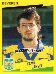 Cromo Kamil Jansta - Football Belgium 1997-1998 - Panini