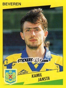 Sticker Kamil Jansta - Football Belgium 1997-1998 n. 70 - Panini