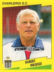 Figurina Robert Waseige (entraineur) - Football Belgium 1997-1998 - Panini