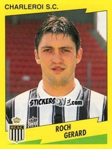 Sticker Roch Gerard - Football Belgium 1997-1998 - Panini