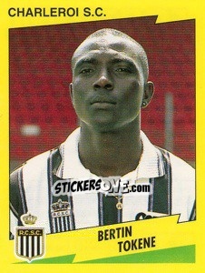 Cromo Bertin Tokene - Football Belgium 1997-1998 n. 108 - Panini