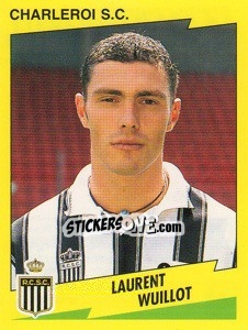 Sticker Laurent Wuillot - Football Belgium 1997-1998 - Panini