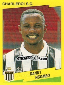Sticker Danny Ngombo - Football Belgium 1997-1998 - Panini