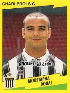 Sticker Moustapha Douai - Football Belgium 1997-1998 n. 113 - Panini