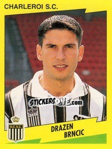 Sticker Drazen Brncic - Football Belgium 1997-1998 n. 114 - Panini