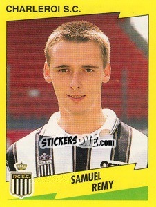 Sticker Samuel Remy - Football Belgium 1997-1998 n. 115 - Panini