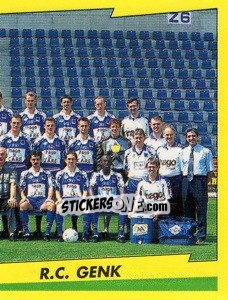 Sticker Equipe - Football Belgium 1997-1998 - Panini