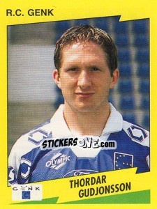 Cromo Thordar Gudjonsson - Football Belgium 1997-1998 n. 137 - Panini