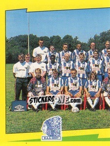 Sticker Equipe - Football Belgium 1997-1998 - Panini