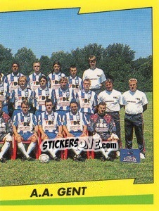 Figurina Equipe - Football Belgium 1997-1998 - Panini