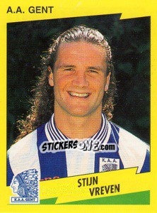 Sticker Stijn Vreven - Football Belgium 1997-1998 - Panini