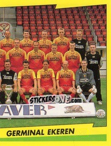 Figurina Equipe - Football Belgium 1997-1998 - Panini