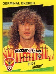 Sticker Rudy Moury - Football Belgium 1997-1998 n. 169 - Panini
