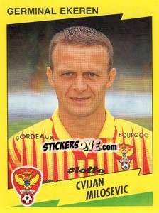 Figurina Cvijan Milosevic - Football Belgium 1997-1998 - Panini