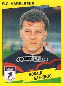 Sticker Ronald Gaspercic - Football Belgium 1997-1998 n. 182 - Panini