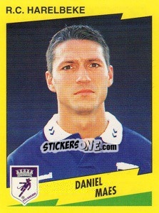 Sticker Daniel Maes - Football Belgium 1997-1998 n. 183 - Panini