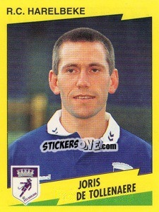 Figurina Joris De Tollenaere - Football Belgium 1997-1998 n. 196 - Panini