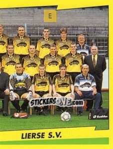 Sticker Equipe - Football Belgium 1997-1998 - Panini