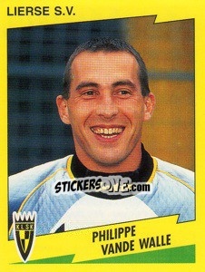 Figurina Philippe Vande Walle - Football Belgium 1997-1998 n. 201 - Panini