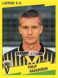 Sticker Philip Haagdoren - Football Belgium 1997-1998 n. 209 - Panini