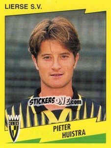Sticker Pieter Huistra - Football Belgium 1997-1998 - Panini