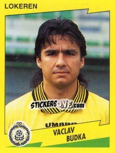Sticker Vaclav Budka - Football Belgium 1997-1998 - Panini