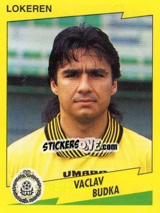Figurina Vaclav Budka - Football Belgium 1997-1998 n. 227 - Panini