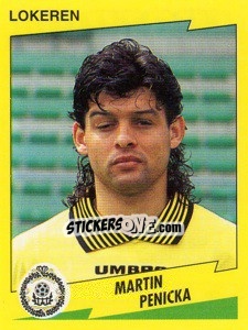 Sticker Martin Penicka - Football Belgium 1997-1998 - Panini