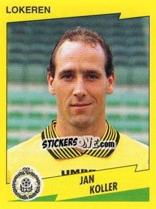 Sticker Jan Koller - Football Belgium 1997-1998 - Panini