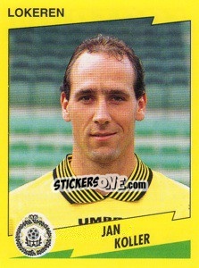 Sticker Jan Koller - Football Belgium 1997-1998 n. 232 - Panini