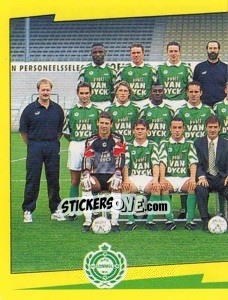 Figurina Equipe - Football Belgium 1997-1998 - Panini