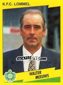 Figurina Walter Meeuws (entraineur) - Football Belgium 1997-1998 - Panini