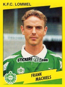 Figurina Frank Machiels - Football Belgium 1997-1998 - Panini