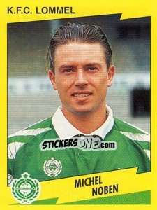 Sticker Michel Noben - Football Belgium 1997-1998 n. 244 - Panini