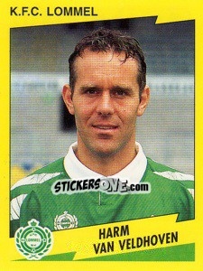 Sticker Harm Van Veldhoven - Football Belgium 1997-1998 - Panini