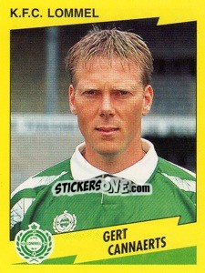 Sticker Gert Cannaerts - Football Belgium 1997-1998 - Panini