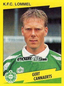 Cromo Gert Cannaerts - Football Belgium 1997-1998 n. 247 - Panini