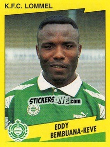 Cromo Eddy Bembuana-Keve - Football Belgium 1997-1998 n. 251 - Panini